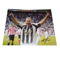Alan Shearer Newcastle Utd Legend Huge Autographed Photo 