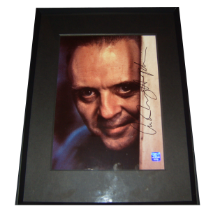 Anthony Hopkins Silence Of The Lambs Hannibal Lecter Autographed & Framed Photo 