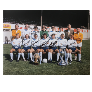 Derby County FC Division 1 Winners 1972 signed photo x7 McFarland etc