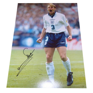 Stuart Pearce England Legend Autographed Photo Euro 96