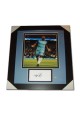 Sergio Aguero Manchester City Signed & Framed Photo Mount