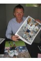 Stuart Pearce England Legend Autographed Photo Montage Euro 96
